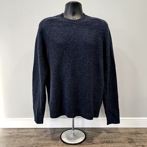 Brooks Brothers Navy Crewneck Sweater